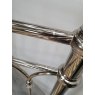 Krystal Shiny Chrome Bedstead Double 135cm Krystal Shiny Chrome Bedstead Double 135cm