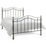 Chloe Black & Shiny Nickel Bedstead Double 135cm