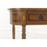 Powerscourt Dark Burl Concave Console Table Powerscourt Dark Burl Concave Console Table