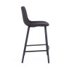 Vintage Black Pu Counter Stool Vintage Black Pu Counter Stool
