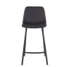 Vintage Black Pu Counter Stool Vintage Black Pu Counter Stool