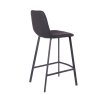 Vintage Black Pu Counter Stool Vintage Black Pu Counter Stool