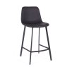 Vintage Black Pu Counter Stool Vintage Black Pu Counter Stool