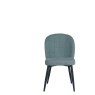 Clio Light Green Fabric Chair with Antracite Grey Metal Leg Clio Light Green Fabric Chair with Antracite Grey Metal Leg