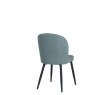 Clio Light Green Fabric Chair with Antracite Grey Metal Leg Clio Light Green Fabric Chair with Antracite Grey Metal Leg