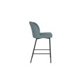 Clio Light Green Fabric Counter Stool Clio Light Green Fabric Counter Stool