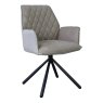 George Ivory Dining Chair with Metal Leg George Ivory Dining Chair with Metal Leg