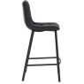 Louise Pu Vintage Black Counter Stool Louise Pu Vintage Black Counter Stool