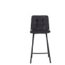 Louise Pu Vintage Black Counter Stool Louise Pu Vintage Black Counter Stool