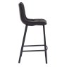 Louise Pu Vintage Black Counter Stool Louise Pu Vintage Black Counter Stool