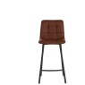 Louise Pu Vintage Cognac Counter Stool Louise Pu Vintage Cognac Counter Stool