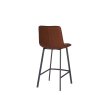 Louise Pu Vintage Cognac Counter Stool Louise Pu Vintage Cognac Counter Stool