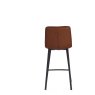 Louise Pu Vintage Cognac Counter Stool Louise Pu Vintage Cognac Counter Stool