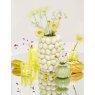 Vaas deco 235x33 cm LEMON licht geel (2 pieces) Vaas deco 235x33 cm LEMON licht geel (2 pieces)