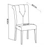 Bentley Designs Ashley Grey Washed Oak & Soft Grey Dining Soft Grey Uph Chair Bentley Designs Ashley Grey Washed Oak & Soft Grey Dining Soft Grey Uph Chair