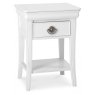 Charlotte White 1 Drawer Nightstand