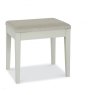 Ashby Soft Grey Stool - Pebble Grey Fabric