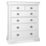 Charlotte White 2+4 Drawer Chest