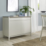 Bergen Grey Washed Oak & Soft Grey Narrow Sideboard Bergen Grey Washed Oak & Soft Grey Narrow Sideboard