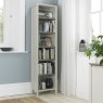 Bergen Grey Washed Oak & Soft Grey Narrow Bookcase Bergen Grey Washed Oak & Soft Grey Narrow Bookcase