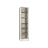 Bergen Grey Washed Oak & Soft Grey Narrow Bookcase Bergen Grey Washed Oak & Soft Grey Narrow Bookcase