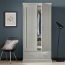 Rivendell Cotton Soft Grey Double Wardrobe Rivendell Cotton Soft Grey Double Wardrobe