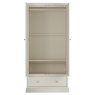 Rivendell Cotton Soft Grey Double Wardrobe Rivendell Cotton Soft Grey Double Wardrobe