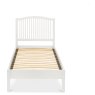 Ashby White Slatted Bedstead Single 90cm Ashby White Slatted Bedstead Single 90cm