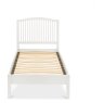 Rivendell White Slatted Bedstead Single 90cm Rivendell White Slatted Bedstead Single 90cm