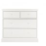 Rivendell White 2+2 Drawer Chest Rivendell White 2+2 Drawer Chest