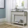 Palermo Grey Washed Oak & Soft Grey Console Table With Drawer Palermo Grey Washed Oak & Soft Grey Console Table With Drawer