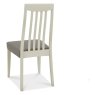 Palermo Grey Washed Slat Back Chair - Titanium Fabric Palermo Grey Washed Slat Back Chair - Titanium Fabric