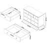 Ashby Soft Grey 3+4 Drawer Chest Ashby Soft Grey 3+4 Drawer Chest