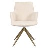 Dakota Swivel Chair Beige Chenille Dakota Swivel Chair Beige Chenille