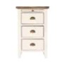 Cadwell 3 Drawer Bedside