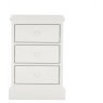 Ashby White 3 Drawer Nightstand Ashby White 3 Drawer Nightstand