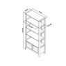 Chester Oak Open Display Unit Chester Oak Open Display Unit