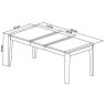 Chester Oak 4-6 Extension Dining Table Chester Oak 4-6 Extension Dining Table