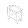 Chester Oak Side Table Chester Oak Side Table