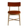 Flora Dining Chair (Orange) Pair Flora Dining Chair (Orange) Pair