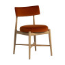 Flora Dining Chair (Orange) Pair Flora Dining Chair (Orange) Pair