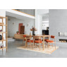 Flora Dining Chair (Orange) Pair Flora Dining Chair (Orange) Pair
