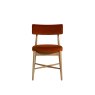 Flora Dining Chair (Orange) Pair Flora Dining Chair (Orange) Pair