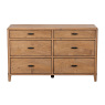 Jude 6 Drawer Wide Chest