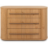 Vega Oak 3 Drawer Chest