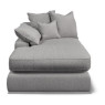 Manhattan 1 Arm Chaise   Pillow Back